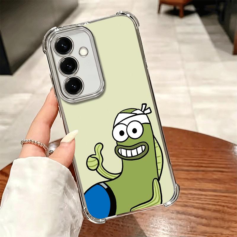Funny Cartoon Ugly Fish Soft Phone Case For Samsung A17 A27 A07 A37 A57 A16 A56 A15 A55 A14 A54 A13 A53 A26 A36 A25 A35 A24 A34