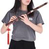 Pluggable Bitter Bamboo Flute Dizi Traditional Handmade Chinese Musical Woodwind Instrument Key of C Study Level
