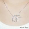 Ladies' Circular Pendant Necklace, Sparkling Design, Minimalist Circular Jewelry, Birthday Gift
