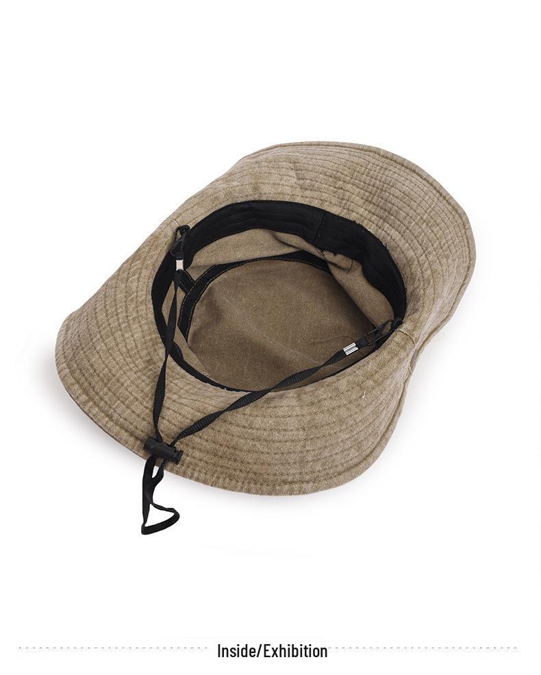 Waschbarer Sommer-Eimerhut für Damen – Sonnenschutz, Sonnenschutz, Stilvolles Western-Cowboy-Design für Camping und Wandern im Freien.