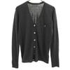 Lucien Pellat-Finet Cashmere 100% Long Sleeve V Neck Knit Cardigan M Women Used