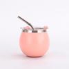 180ml Mini Egg Cup with Straw - Compact 304 Stainless Steel Thermos Cup for Maté