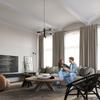 Lampa Wisząca Duomo 3 E27 Czarny Sollux Sl.0302