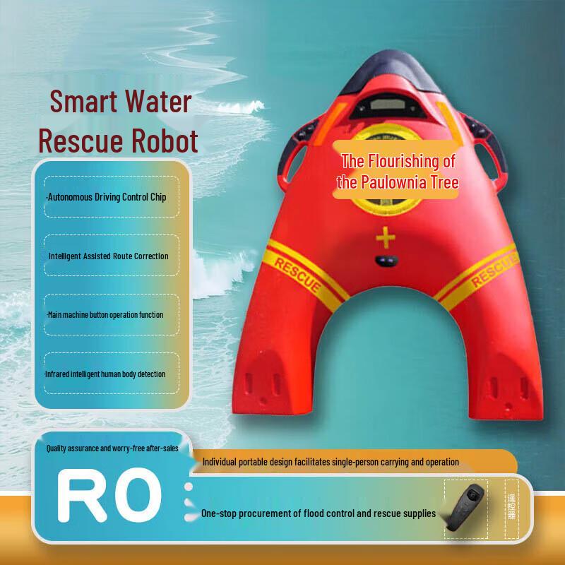 Smart Remote Control Water Rescue Robot