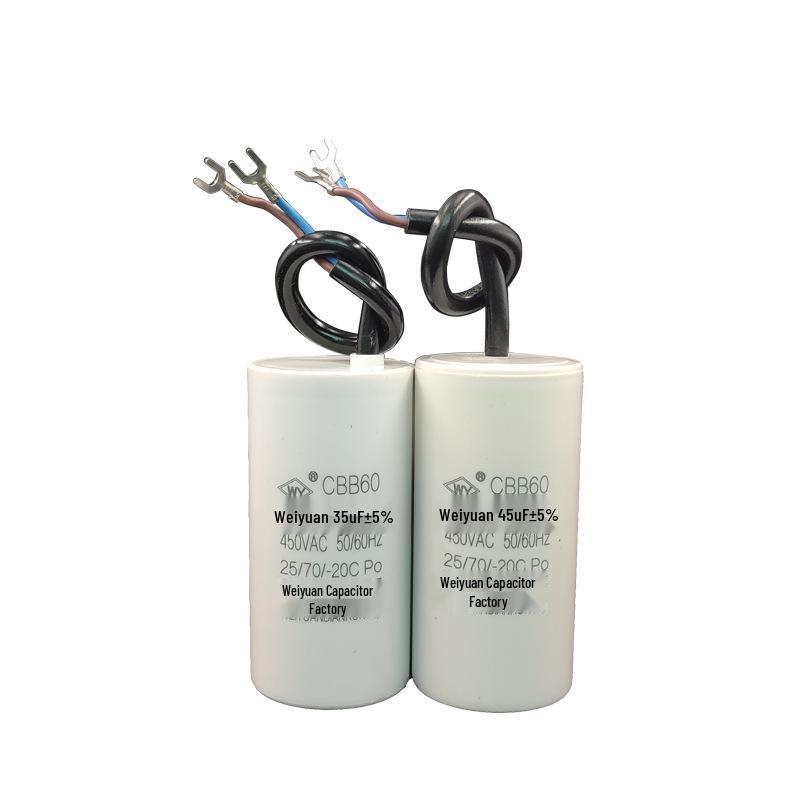 CBB60 450V Motor Start/Run Capacitor for Crane & Water Pump 30-80UF