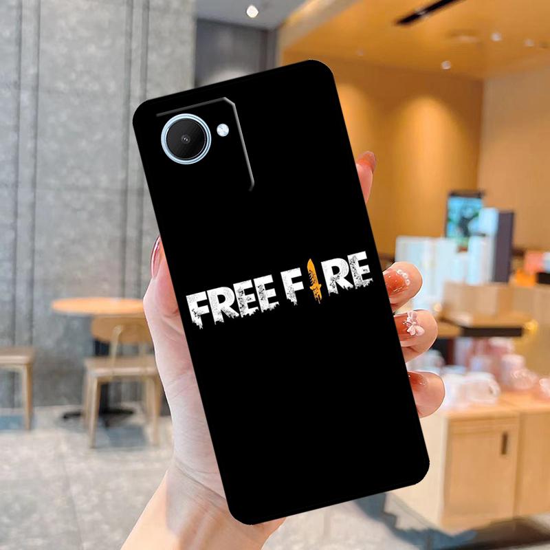 Free Fire Game Case For Realme C55 C33 C31 C35 C30 C11 C15 C25s C21Y GT Neo 5 3T 2T 8 9 10 11 Pro Plus