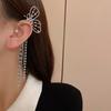 Fairy Butterfly Rhinestone Tassel Long Ear Hanging Girl