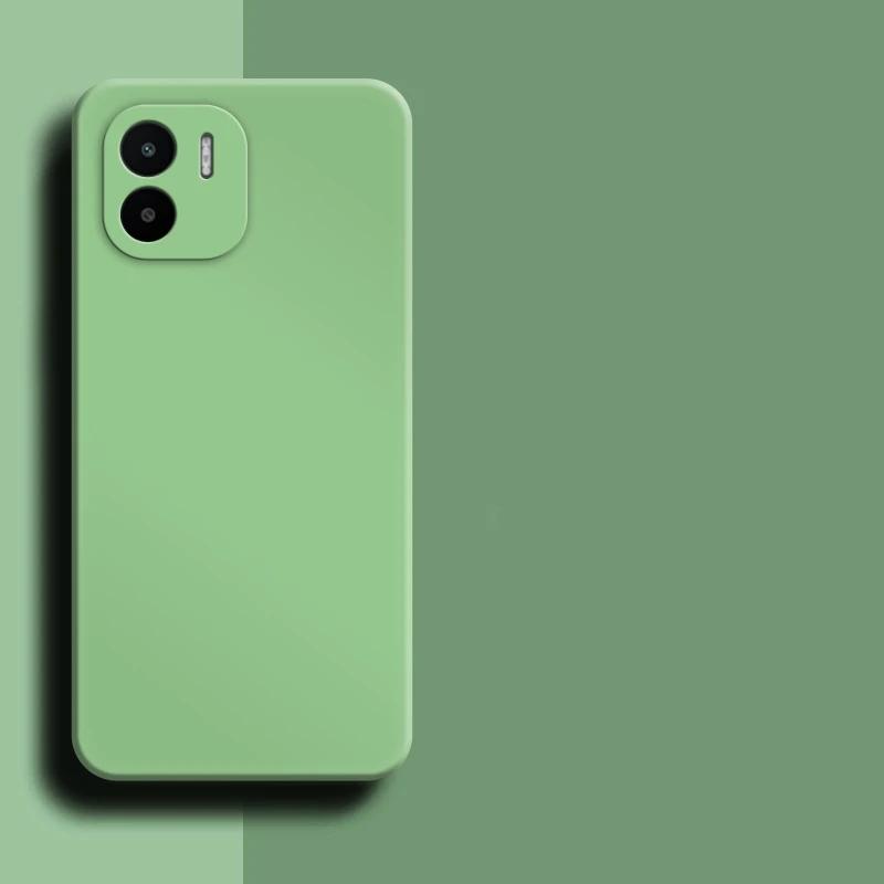For Xiaomi Redmi A1 4G Case Cover Redmi A1 Capas Phone Bumper Liquid Silicone Shockproof TPU Soft Case Redmi A1 Plus 2022 Fundas