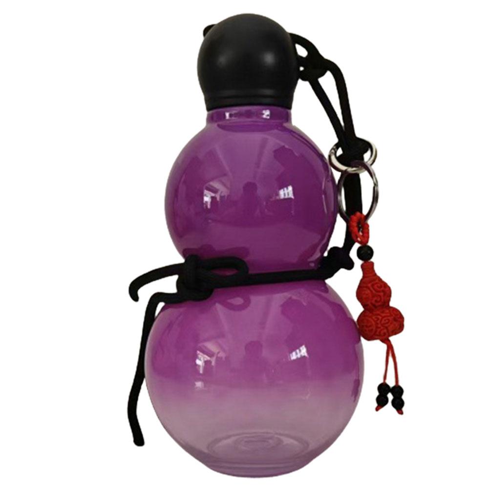 2025 New 800ML Large Capacity Wine Bottle PC Creative Water Kettle Sports Vintage Chinese Retro-Inspired Gourd Water Bottle