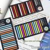 Colorful Extra-Fine Transparent Index Tabs - Fluorescent Multi-Color Sticky Notes for Students
