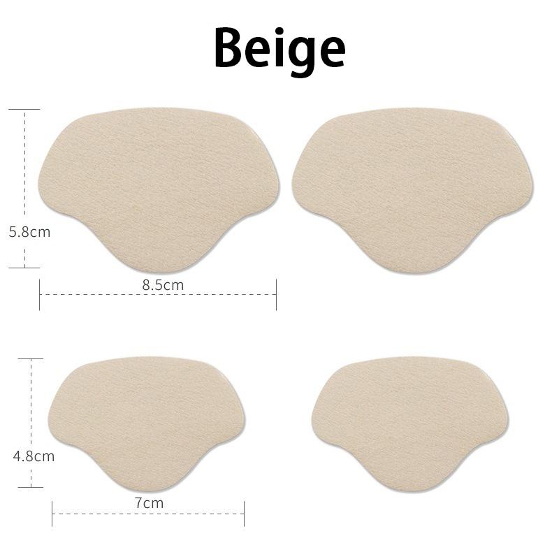 Heel Repair Subsidy Sticky Shoes Hole Sneakers Insoles Patch Heel Pads Anti-Wear Heels Sticker Protector Foot Care 4Pcs/12Pcs