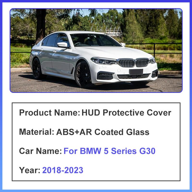 For BMW 5 Series G30 2018-2023 2019 2020 HUD Head Up Display Protective Cover Reflective Projection Screen Interior Accessories