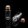Vials Glass Bottle Blank Mini Containers Transparent Message Bottles With Cork Stopper Tiny Small