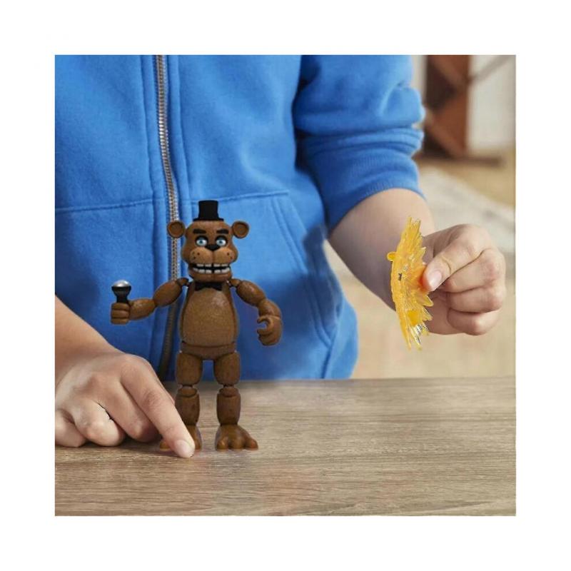 Paquete de 5 Figuras de Anime para Montar Juguetes Five Night At FReddy Fnaf Figura de Acción Linda Modelo de PVC FReddy To