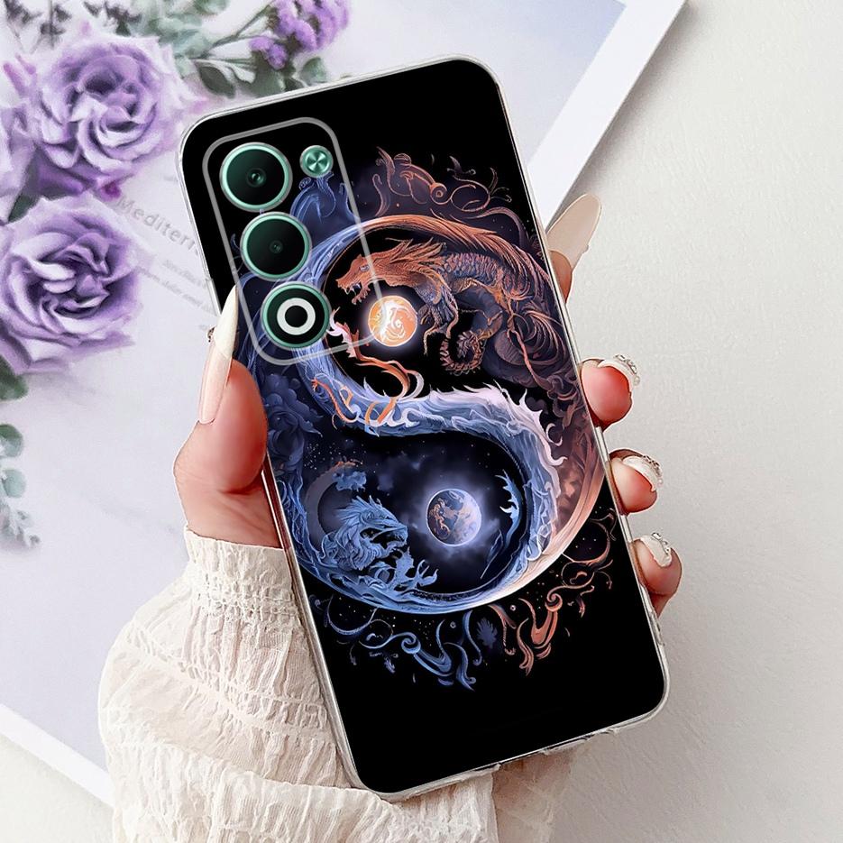 For Oppo A5 5G 2025 Case CPH2735 Luxury Fashion Painted Cover Soft Slim Phone Case For Oppo A5 Pro CPH2695 OppoA5 A5Pro 5G Shell
