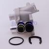 032121111BA Aluminum Thermostat Housing Engine Coolant Outlet Fit for Volkswagen Jetta Golf Seat Leon Skoda Octavia 032121111AE
