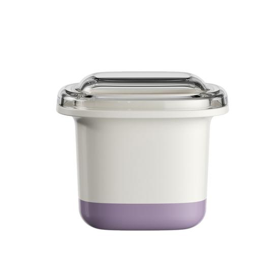 Silicone Ice Cube Mold with Lid Reusable Ice Ball Maker Large Flexible Ice