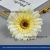 Champagne Silk Imitation Flowers for Hairpins, Hanfu Headdresses, Souvenirs, and Performance Accessories.
