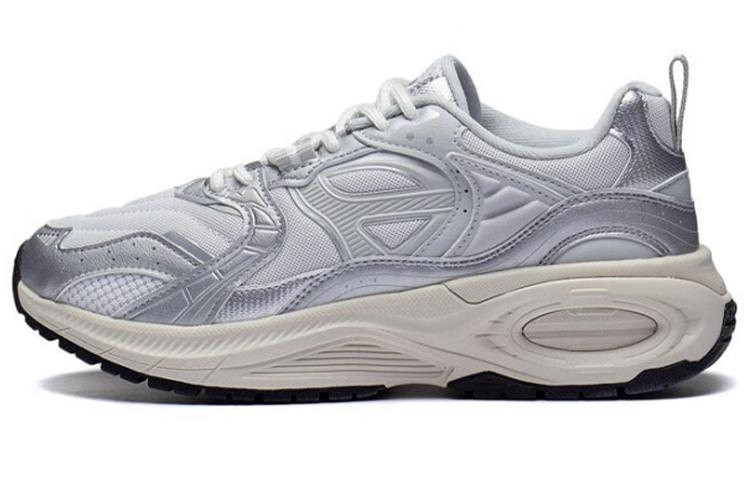 Li Ning 92 CICI 92 CICI Винтажные Амортизирующие Скользкие Устойчивые к истиранию Низкие Спортивные Повседневные Кроссовки Женские Серые AGCS278-3 37.5