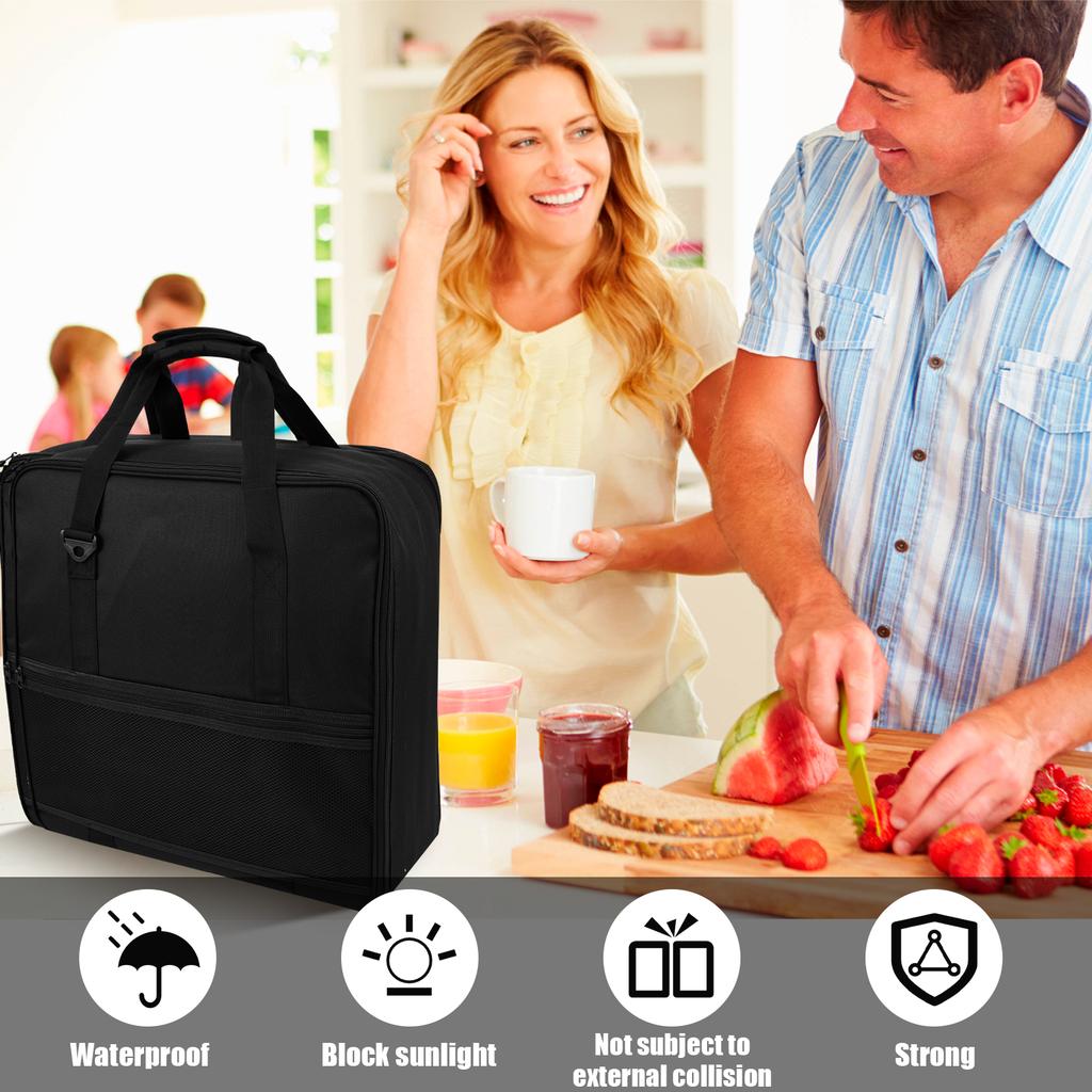 Slushie Machine Carrying Bag Portable Waterproof Slushie Machine Travel Bag with Shoulder Strap Frozen Drink Maker Storage Bag