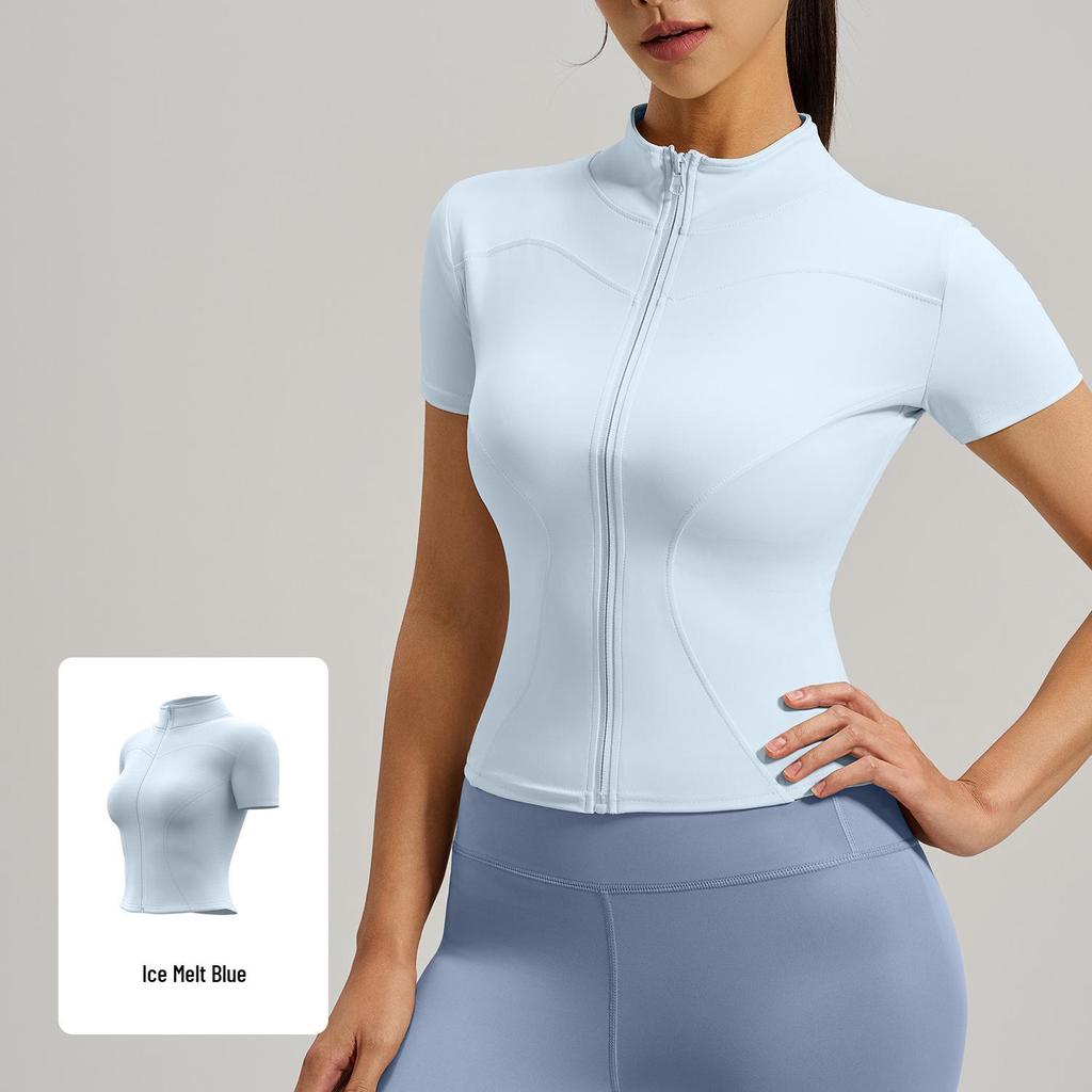 Juyitang High Elastic Seamless Women's Yoga Sports Jacket