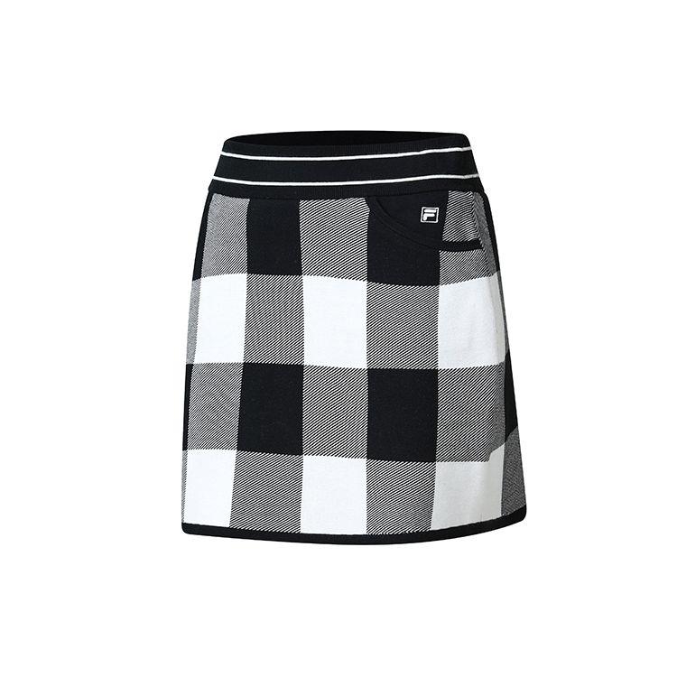 Fila Athletics Golf Sport Slim Fit Comfortable Plaid Casual Skirt Women Skirts A11W245302F-ZA