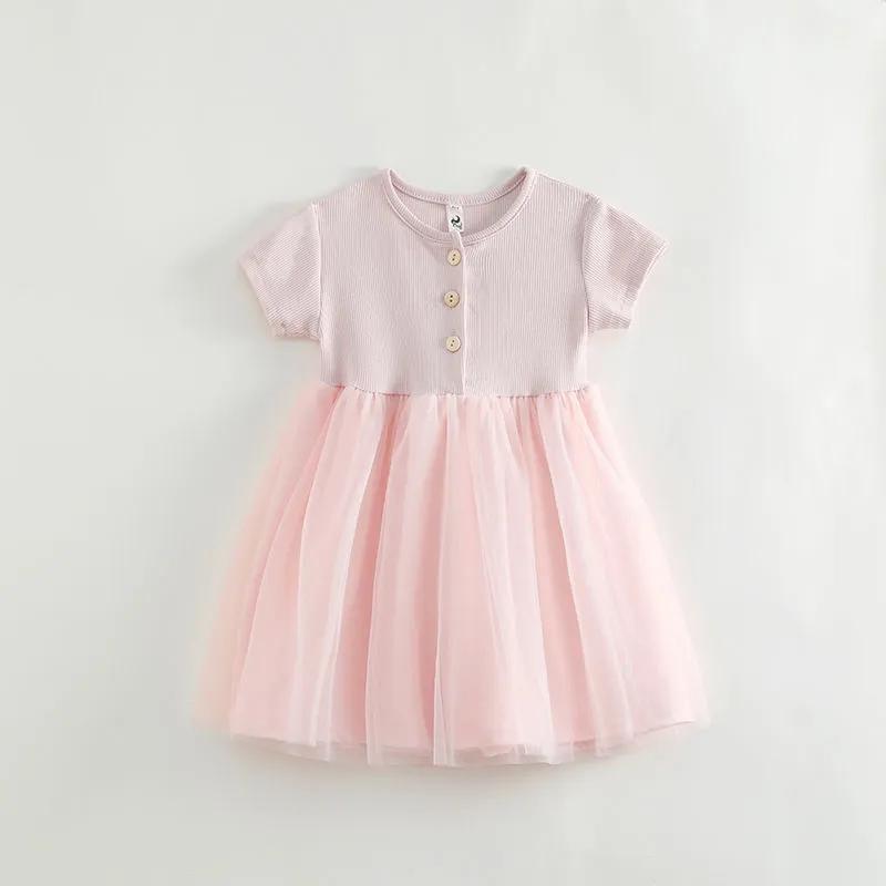 Children's Dress Baby Summer Dress Girl Net Gauze Dress Baby Summer Princess Gauze Dress