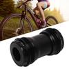 Bike Bottom Bracket Aluminum Alloy 24mm Thread Ceramic Bearings Road Bike Center Shaft