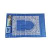 5pcs Islamic Travel Prayer Mat Set Optional Compassed Waterproofie Polyester Prayer Carpet With Large Carry Bag 60x100cm