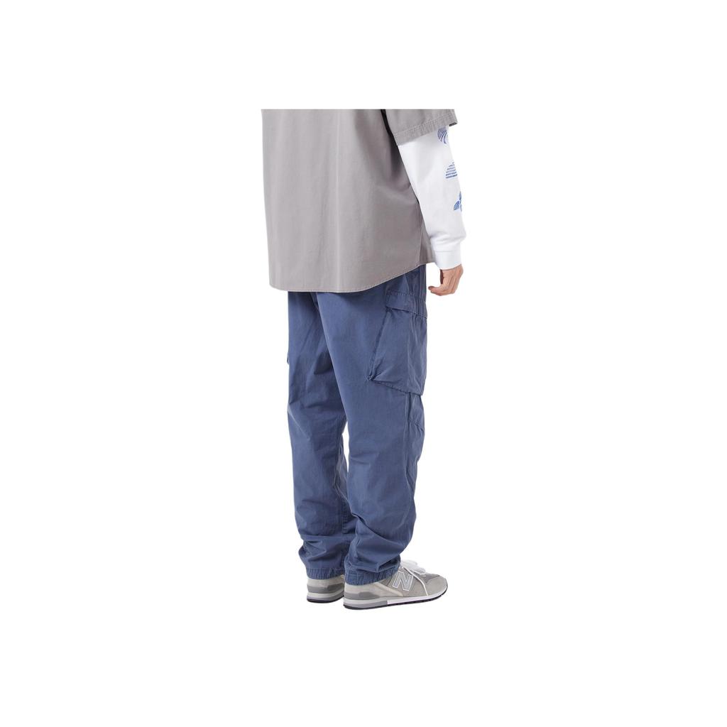 Carhartt WIP FW22 Solid Color Cargo Tapered Casual Pants Men pants Blue I030811-0WA-GD