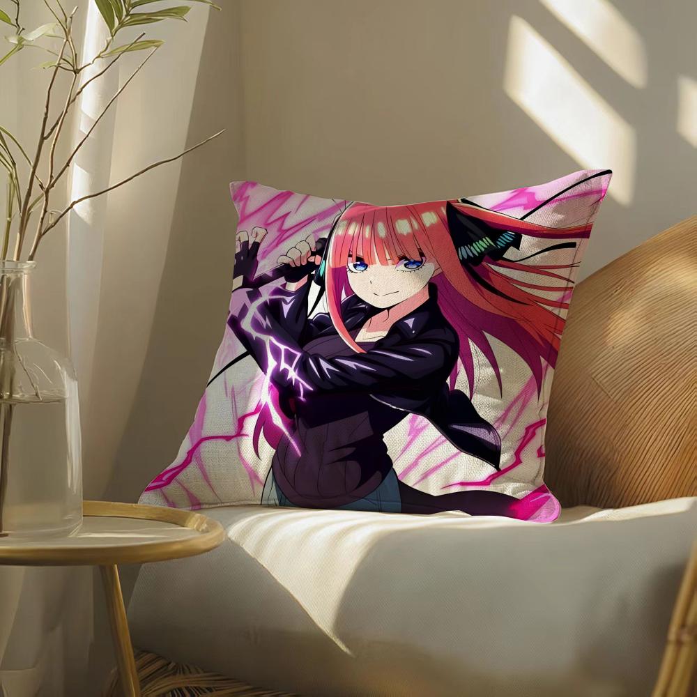 Animegirlninonakano Kissenbezug Kissenbezug, Zweiseitig Bedruckt, Sofakissen, Schlafzimmer Kopfteil