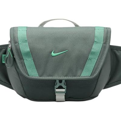 Fabric Fanny Pack Regular Unisex Vintage Green & Light Silver & Stadium Green CasualDJ9681-338