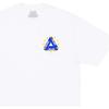 Palace Eu Tri T-Shirt White Unisex Tops P29TS247