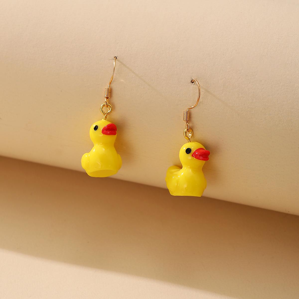 

Cute Cartoon Milk Tea Earrings Set for Women Girl Simulated Resin Acrylic Food Drink Icecream Animal DIY Dangle Earring Jewelry