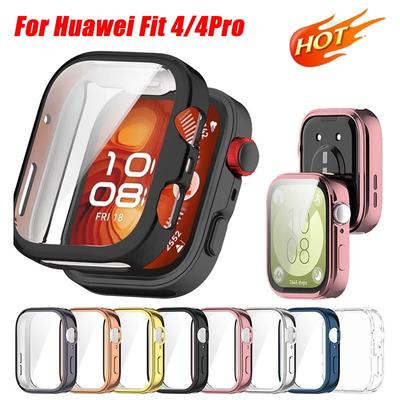 TPU Case For Huawei Watch Fit 4 Full Cover Cases Screen Protector For Huawei Fit 4 Pro Soft Bumper Shell Protection Accessories