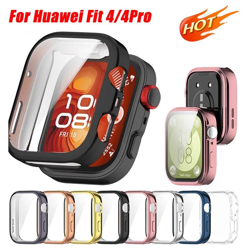 TPU Case For Huawei Watch Fit 4 Full Cover Cases Screen Protector For Huawei Fit 4 Pro Soft Bumper Shell Protection Accessories