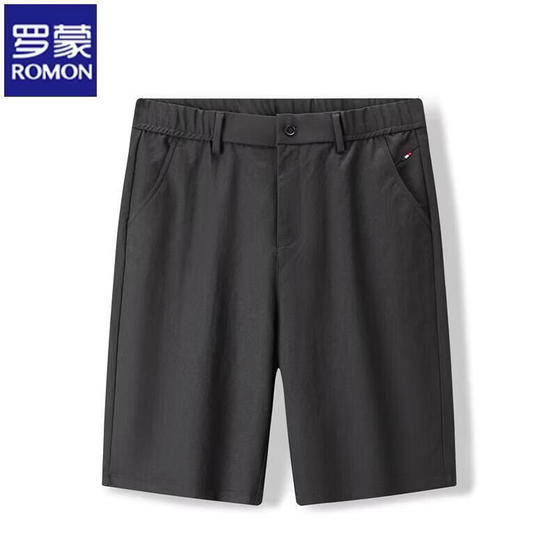 

Romon Men s Elastic Anti-Wrinkle Summer Shorts XL