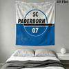 Paderborn Logo Wall Hanging Printed Fabric Blanket Decorative Tapestries for Bedroom Living Room Home Decor