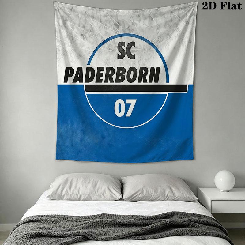 Paderborn Logo Wall Hanging Printed Fabric Blanket Decorative Tapestries for Bedroom Living Room Home Decor