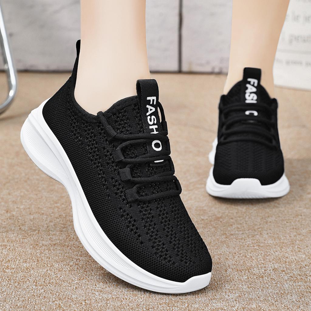 Women Shoes Spring Breathable Casual Shoes Fashion Trendy Single Shoes Korean Sneakers Women Casual daily Comfortable Lightweight Sneakers