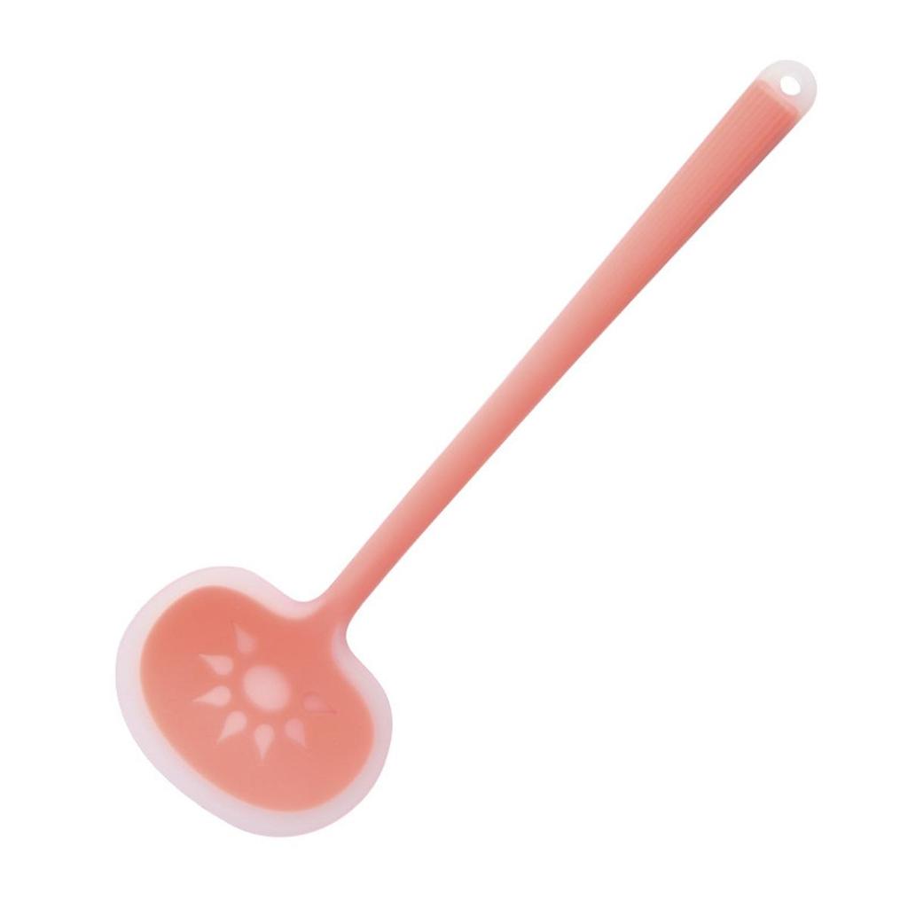Long Handle High-Temperature Resistant Silicone Spatula for Non-stick Pans