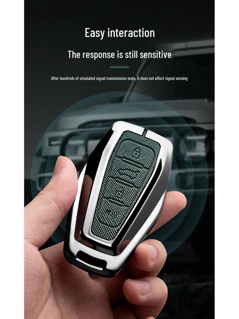 Ochranný kryt na klíč Lynk & Co 03: Vysoce kvalitní kreativní pánská skořepina a přezka (Model 2024)