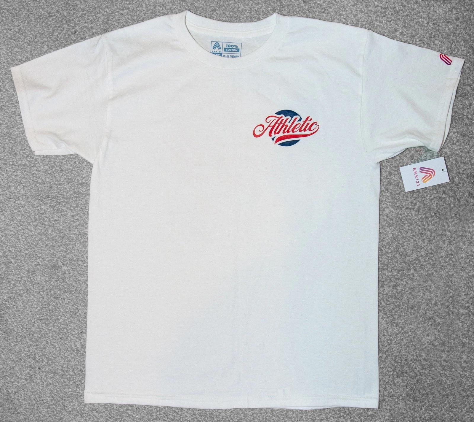 

Athletic 12-13 years 100% cotton tshirts/t-shirts 160