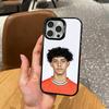 Mini Ronaldo Cristiano Jr  Phone Case For iPhone17,16,15,14,13,12,11 Plus,Pro Max Colored Silver Plated Inside Cover