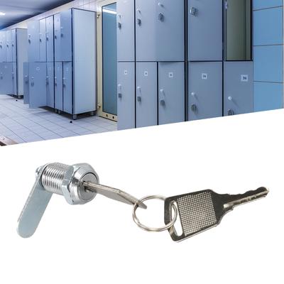 Drawer Lock With 2 Key Security Furniture Lock Security Locks Silver 12mm