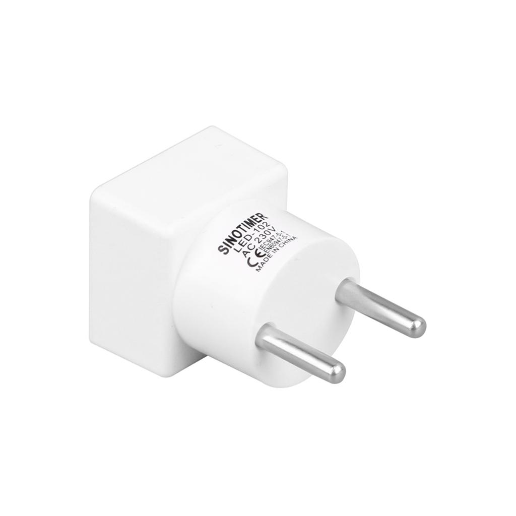 Square AC220V/230V Digital Voltage Meter Indicates Display European Plugs Voltmeter Versatile Sqaure Meter for Home Use