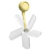 3-Piece AC Wind Guide Cover Wall Mounted Silent Anti Direct Blowing Wind Deflector for Pregnant Women Use