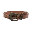 New Belt for Women, Three-piece Set of Hardware Rivet Belt for Women, Pin Buckle Belt Retro