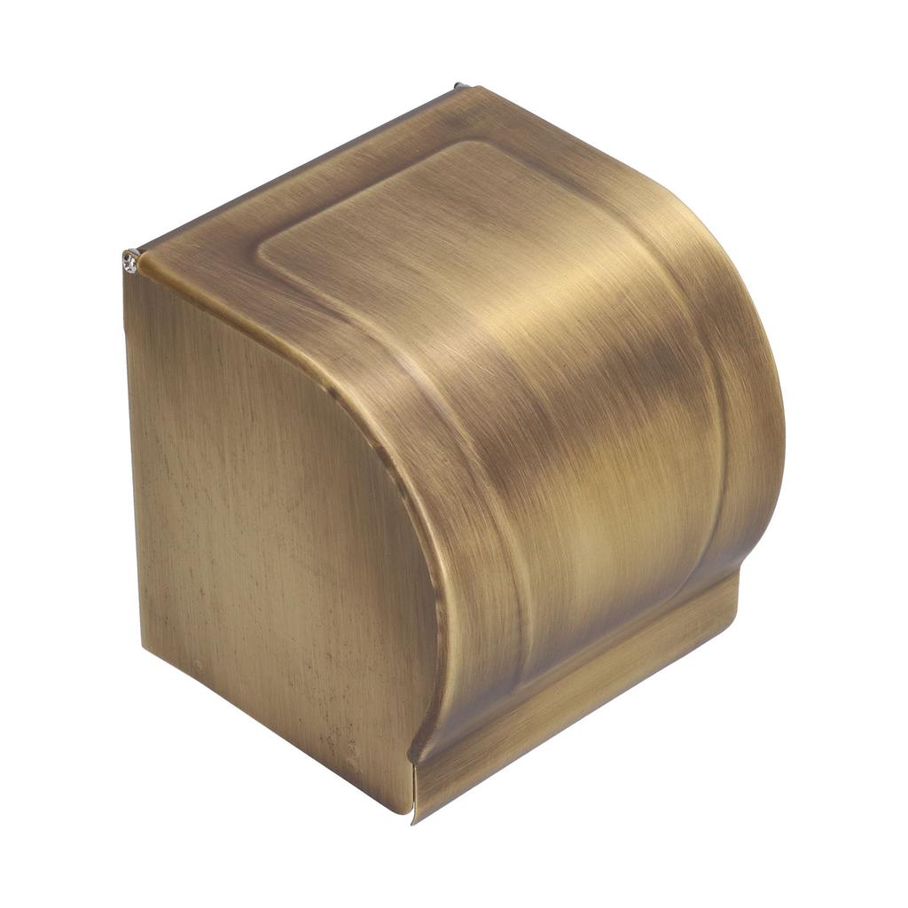 Paper Towel Dispenser Copper Antique Wall Mount Waterproof Paper Tissue Box Rack for Home Bathroom