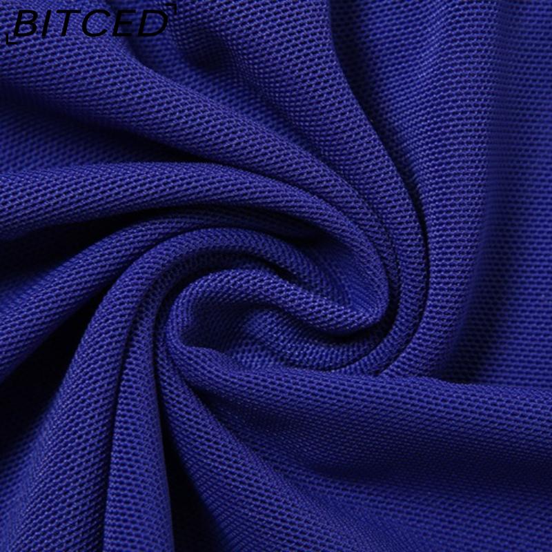 BITCED Fall Women's Solid-Color Slim-Fit Streetwear V-Neck Long-Sleeve Mesh Top